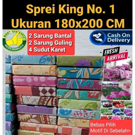 Jual Sprei, Sarung Bantal, & Sarung Guling Harga Termurah.